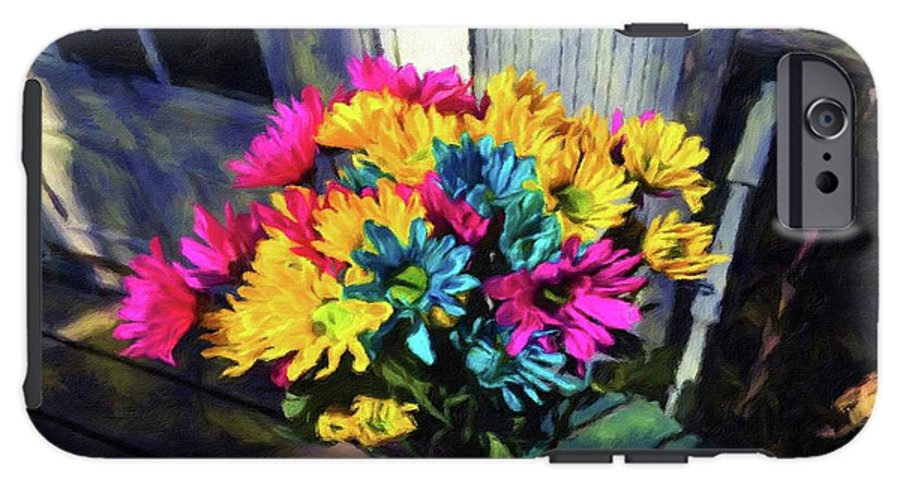 Flowers At The Door - Phone Case