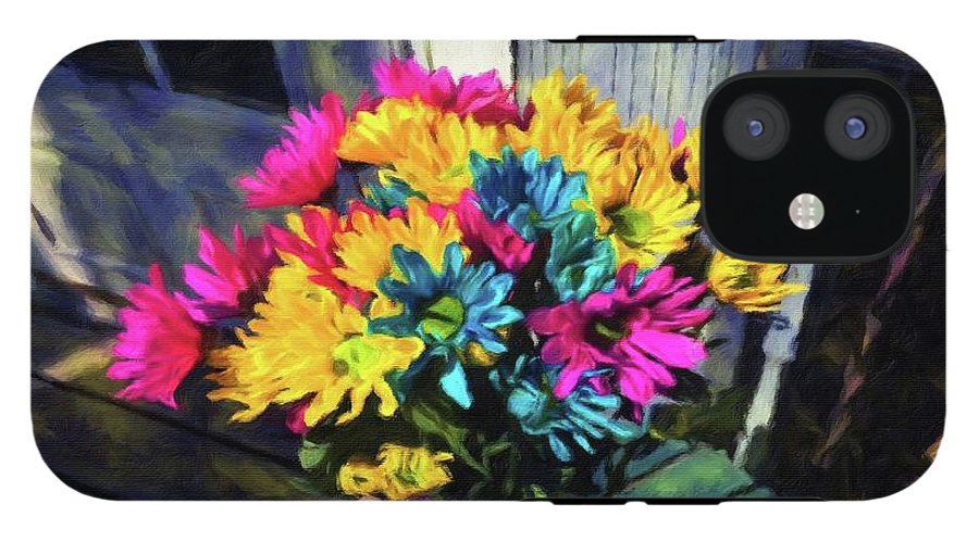 Flowers At The Door - Phone Case