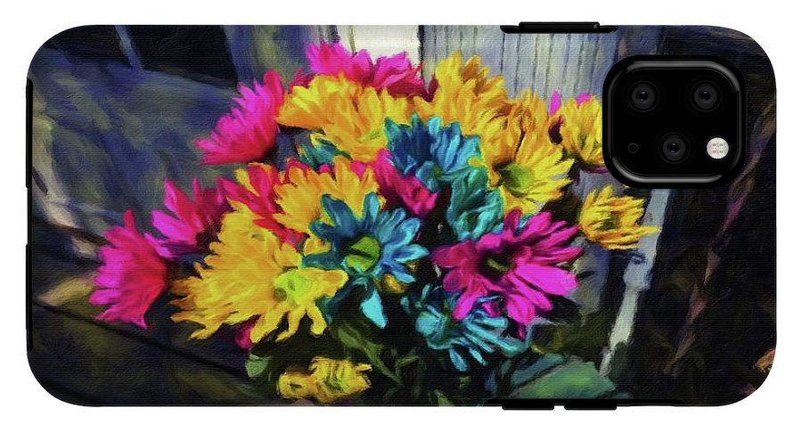 Flowers At The Door - Phone Case