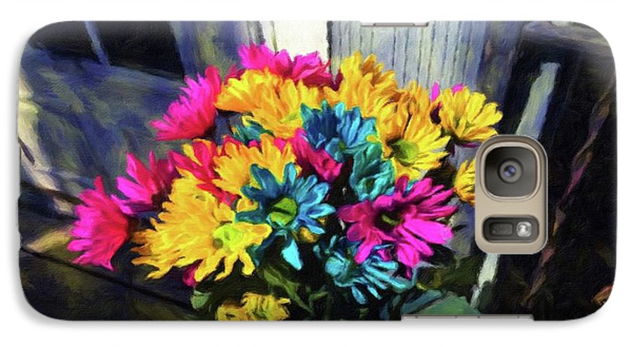 Flowers At The Door - Phone Case