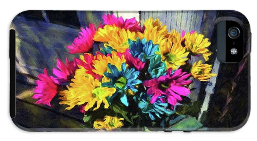 Flowers At The Door - Phone Case