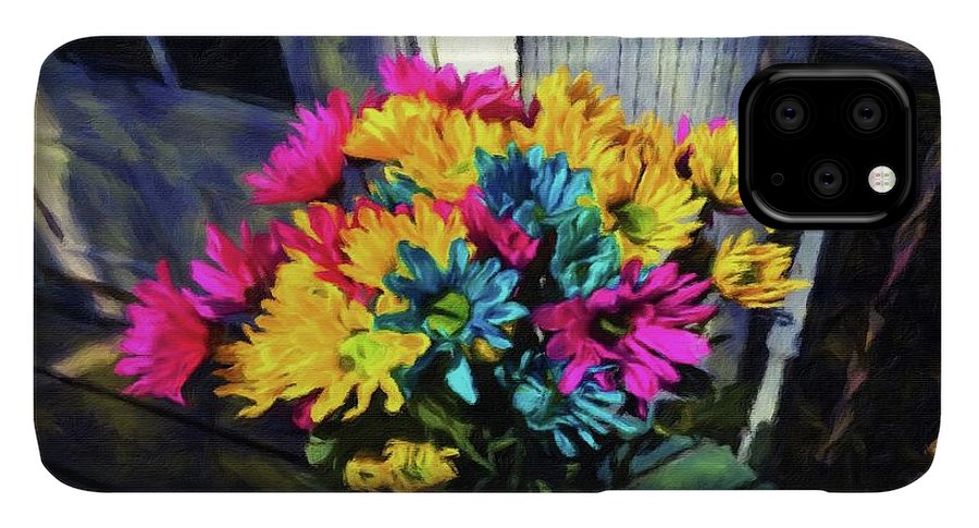 Flowers At The Door - Phone Case