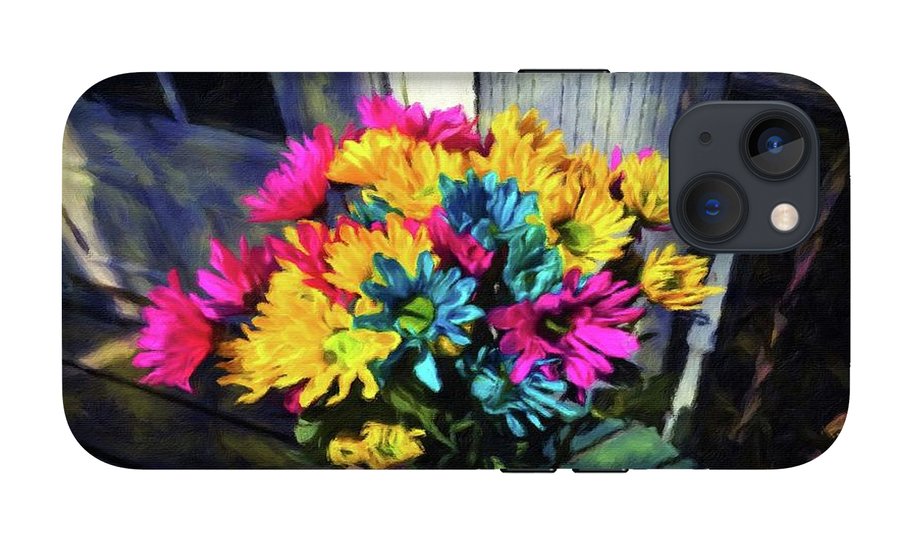 Flowers At The Door - Phone Case