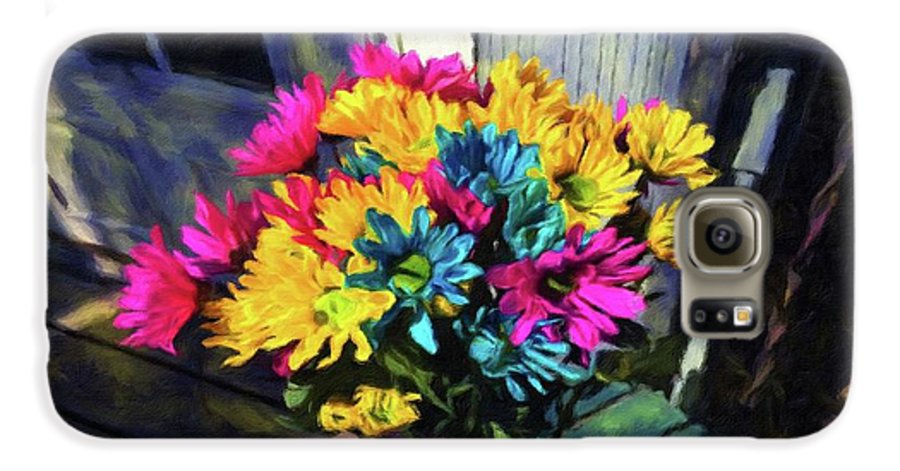 Flowers At The Door - Phone Case