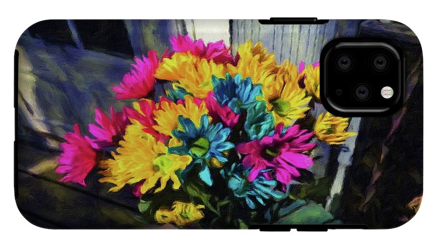 Flowers At The Door - Phone Case