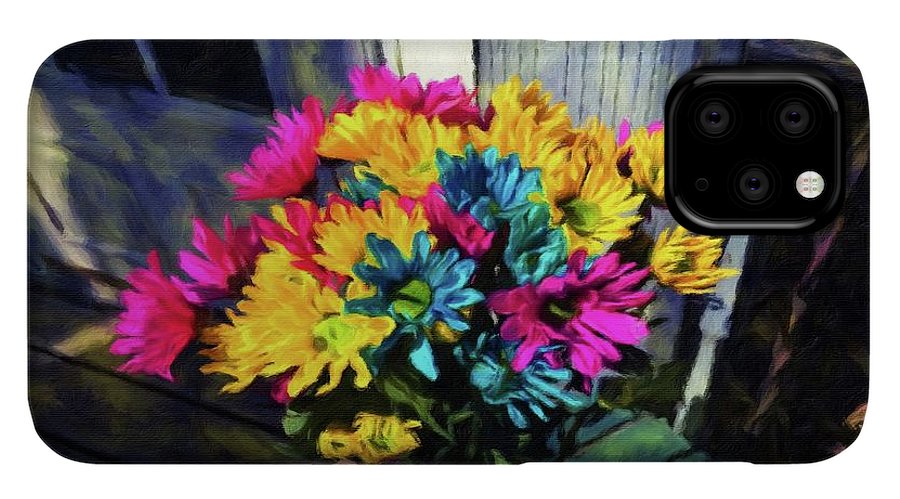 Flowers At The Door - Phone Case