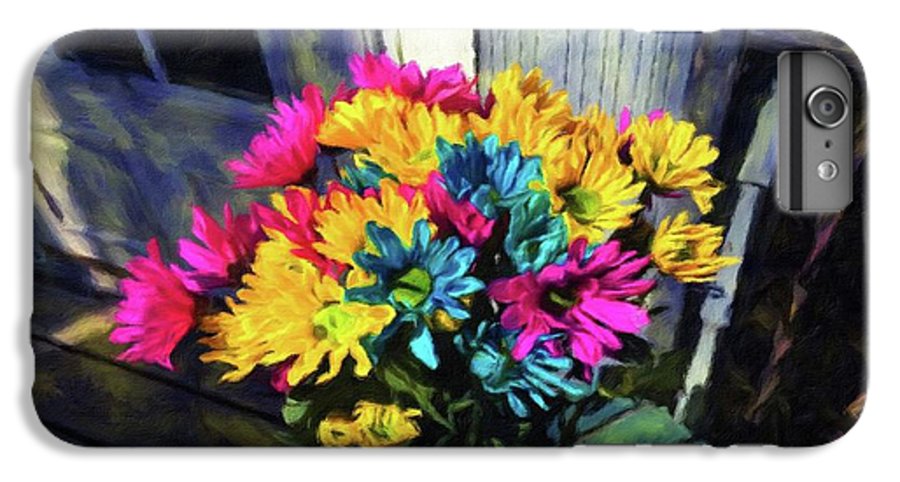 Flowers At The Door - Phone Case