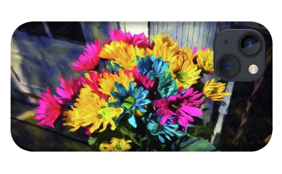 Flowers At The Door - Phone Case