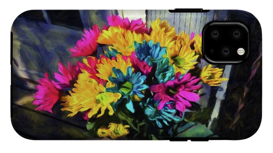 Flowers At The Door - Phone Case