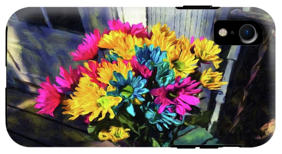 Flowers At The Door - Phone Case