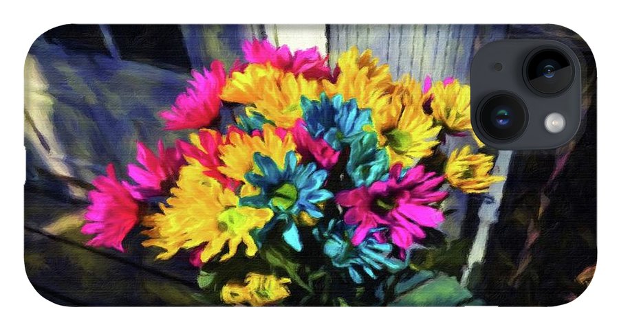 Flowers At The Door - Phone Case