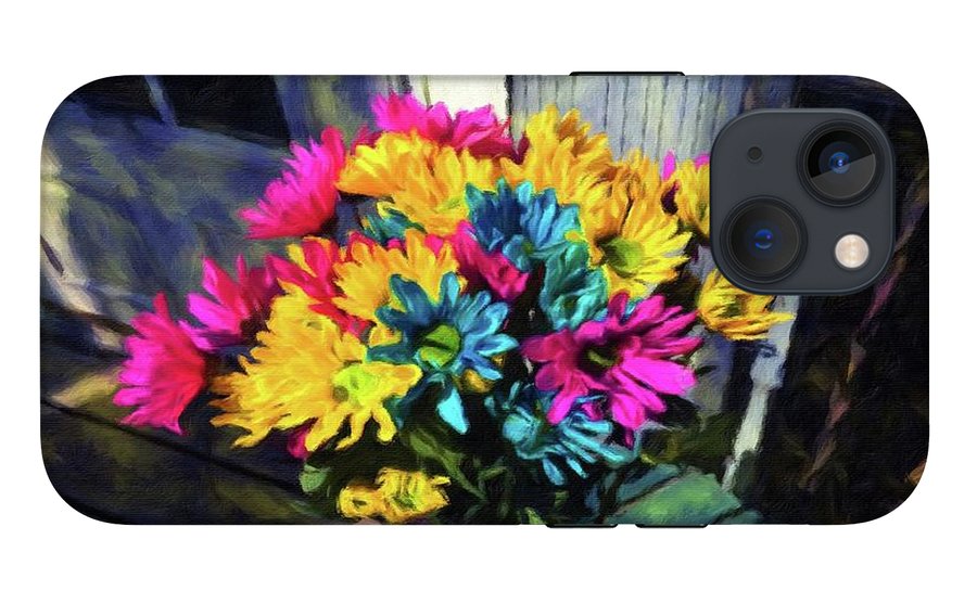Flowers At The Door - Phone Case