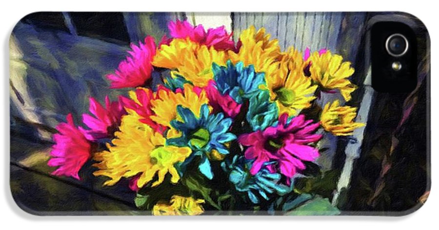 Flowers At The Door - Phone Case