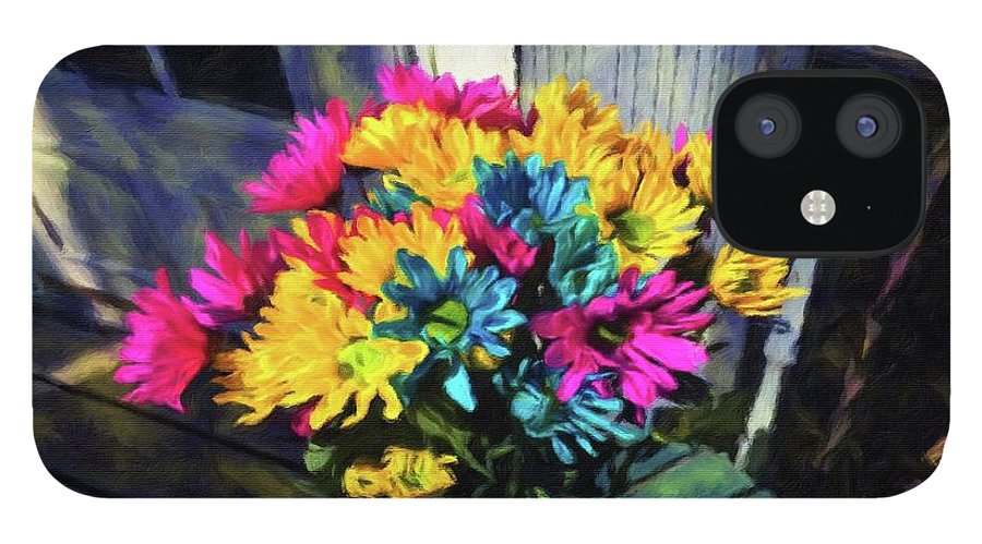 Flowers At The Door - Phone Case