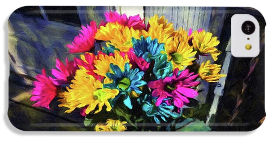 Flowers At The Door - Phone Case