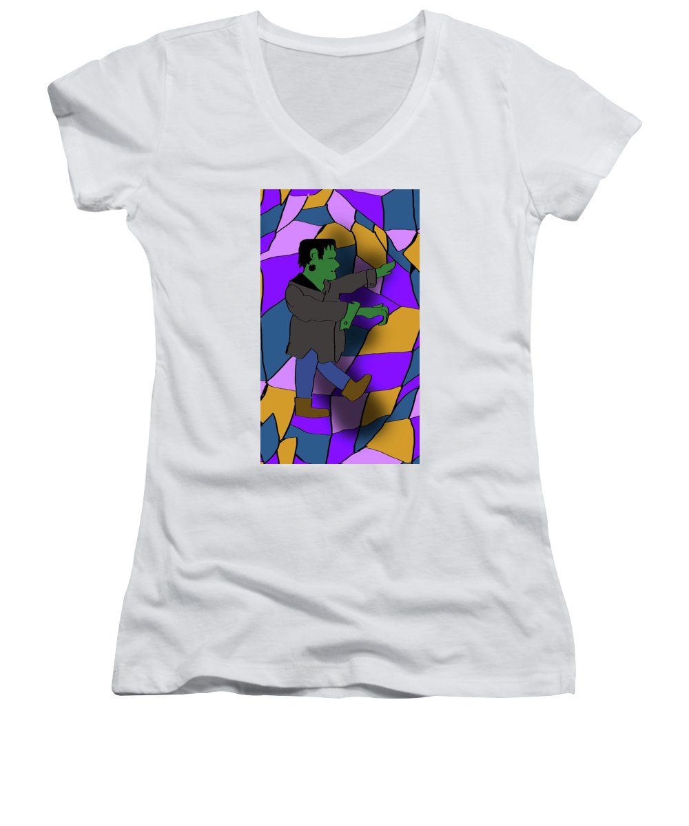 Frankenstein - Women's V-Neck