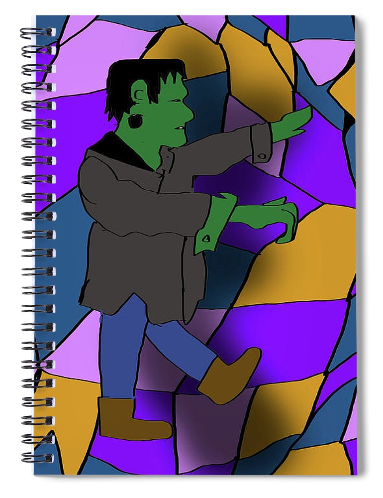 Frankenstein - Spiral Notebook