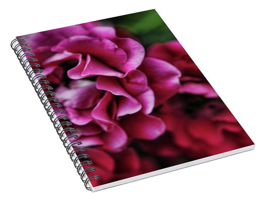 Fuchsia Flowers - Spiral Notebook