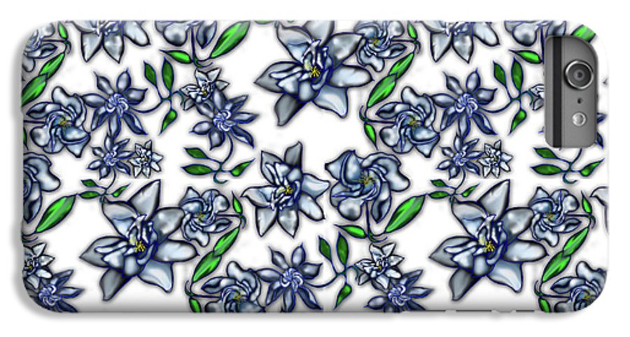 Gardenias on White - Phone Case