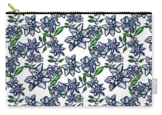 Gardenias on White - Carry-All Pouch