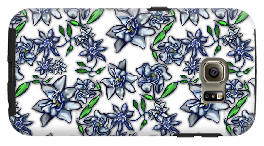 Gardenias on White - Phone Case