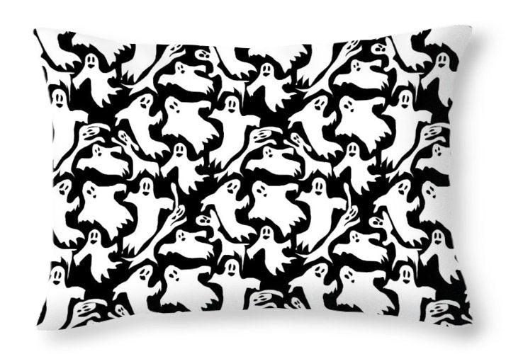 Ghosts - Throw Pillow