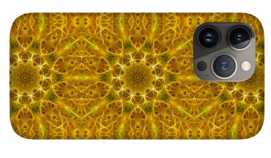 Gold Kaleidoscope - Phone Case
