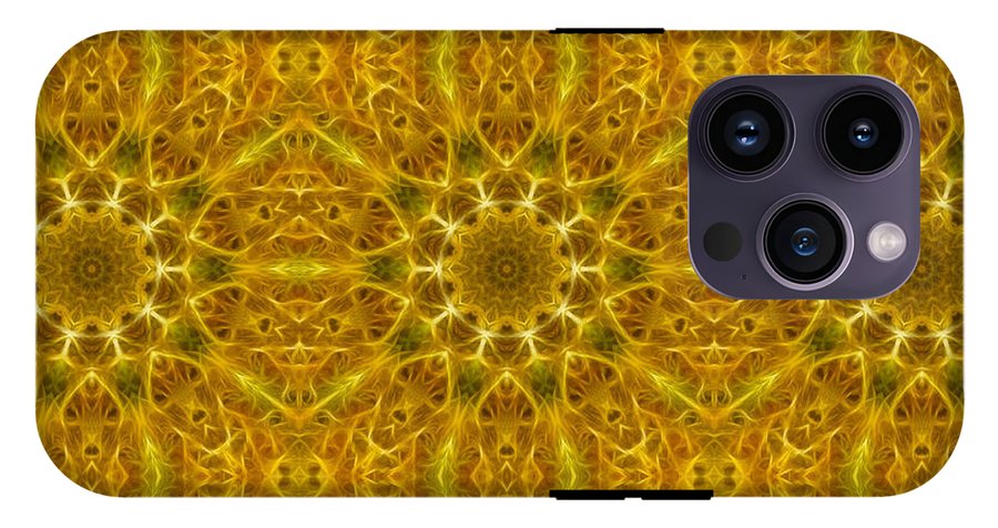 Gold Kaleidoscope - Phone Case