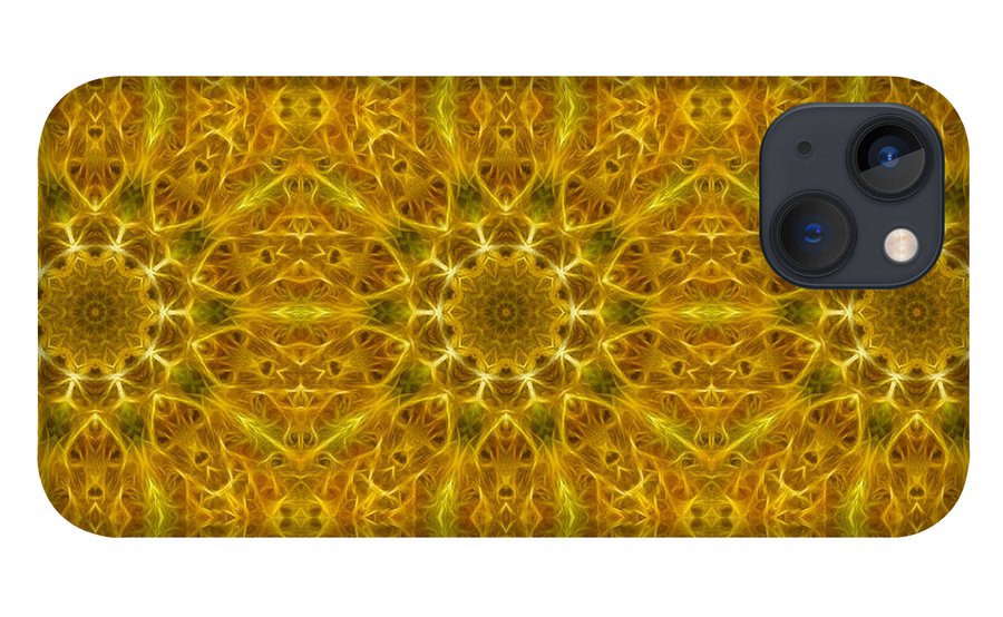 Gold Kaleidoscope - Phone Case