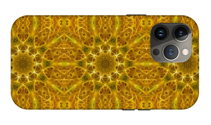 Gold Kaleidoscope - Phone Case