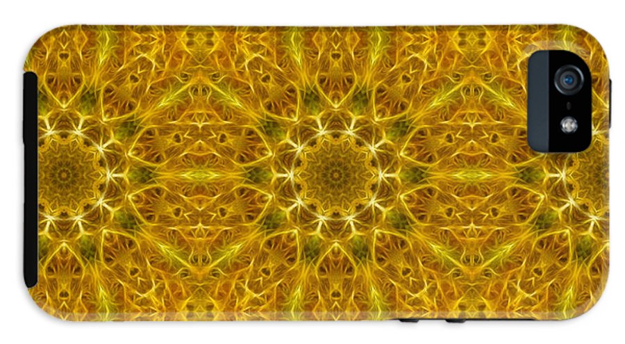 Gold Kaleidoscope - Phone Case