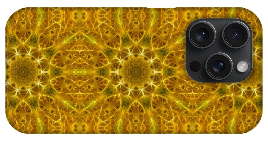 Gold Kaleidoscope - Phone Case