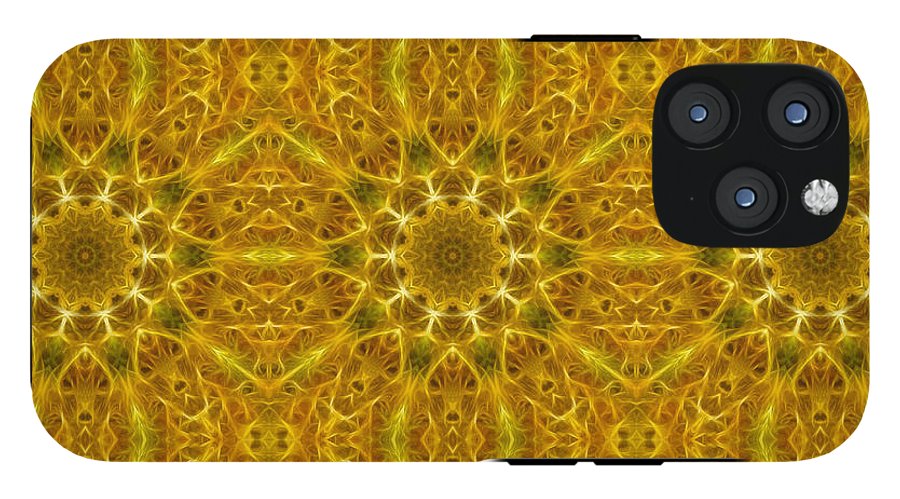 Gold Kaleidoscope - Phone Case