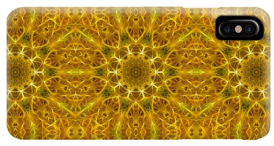 Gold Kaleidoscope - Phone Case
