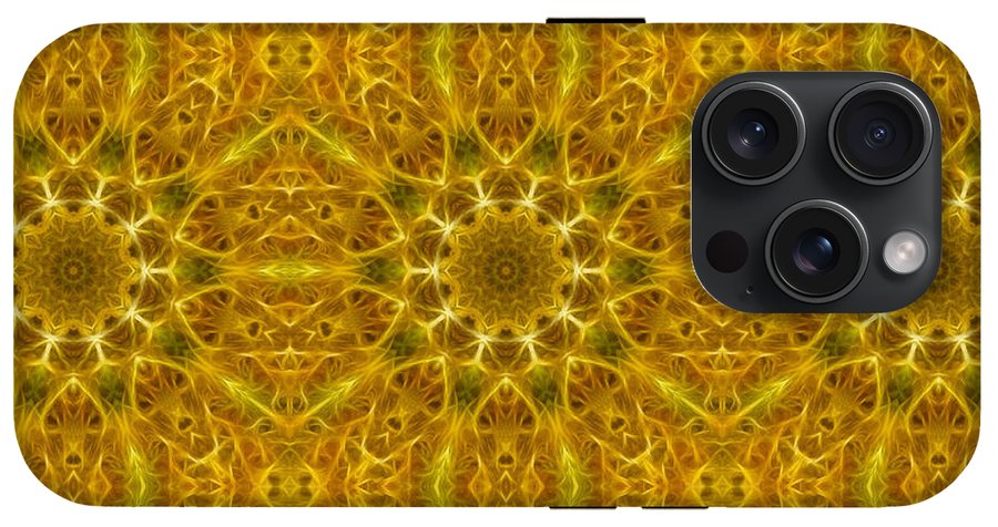 Gold Kaleidoscope - Phone Case