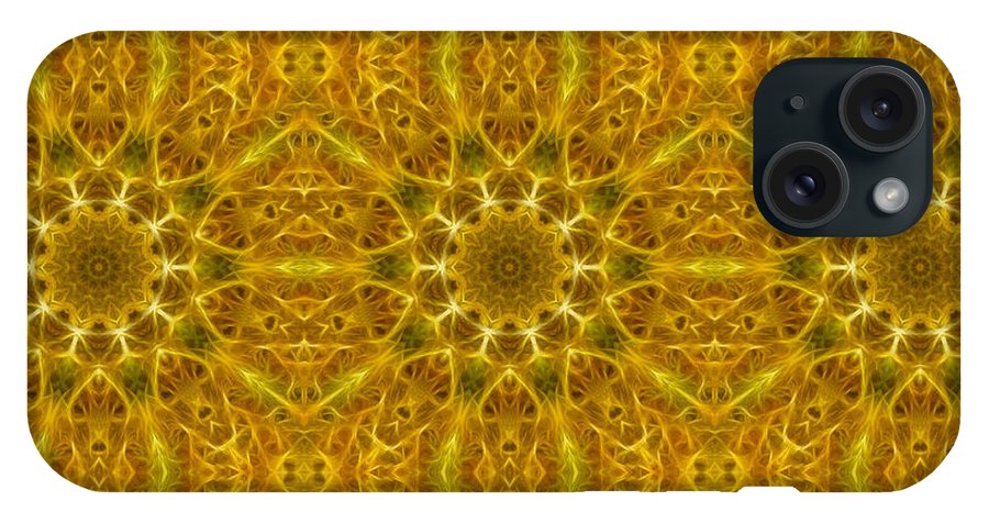 Gold Kaleidoscope - Phone Case