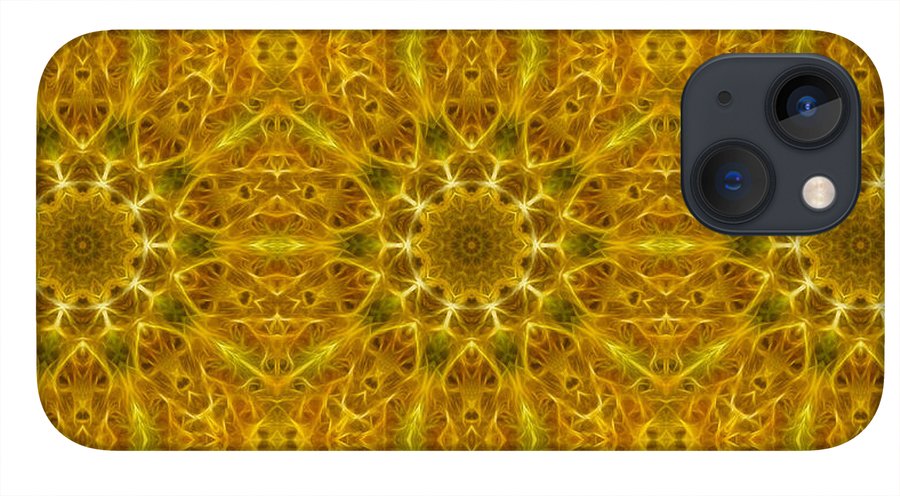 Gold Kaleidoscope - Phone Case