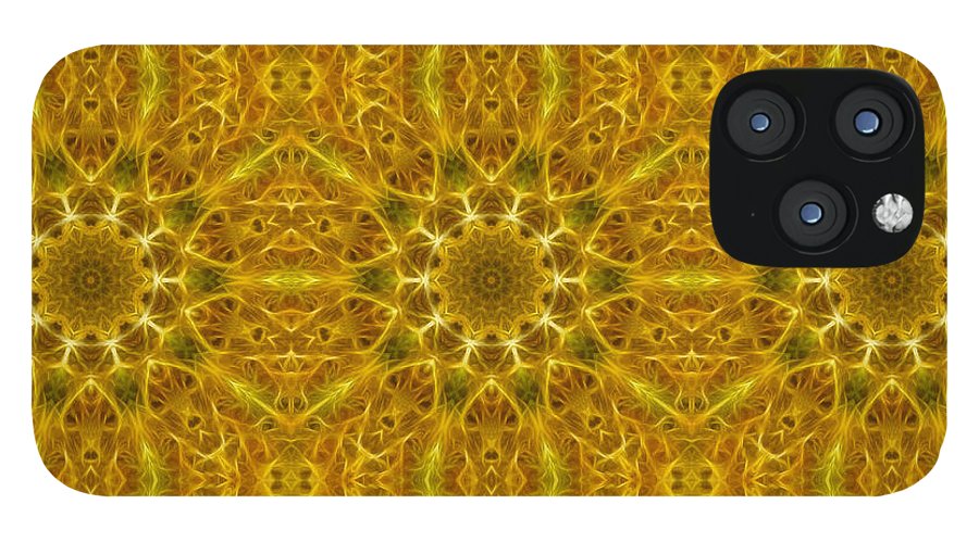 Gold Kaleidoscope - Phone Case
