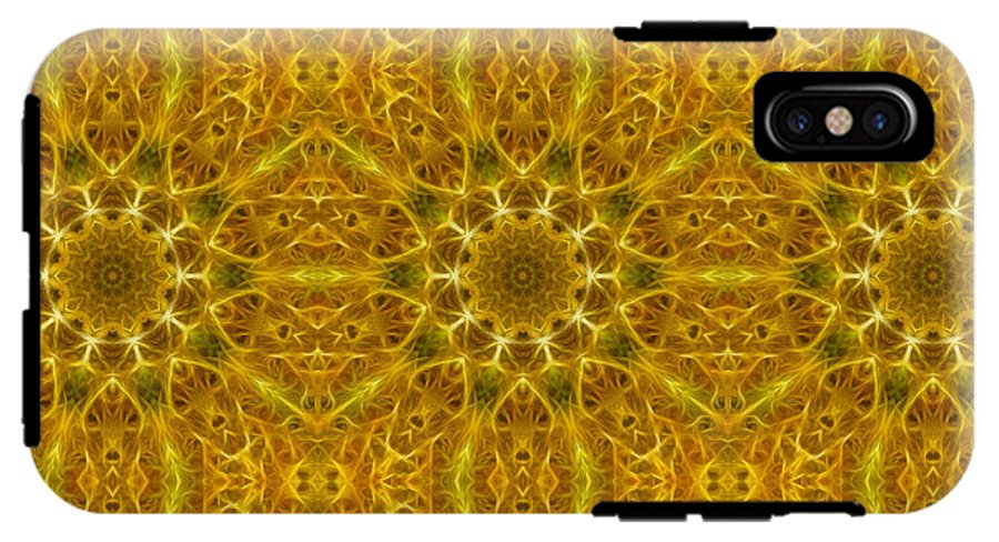 Gold Kaleidoscope - Phone Case