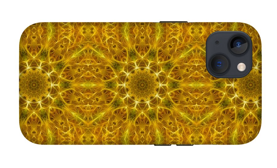 Gold Kaleidoscope - Phone Case