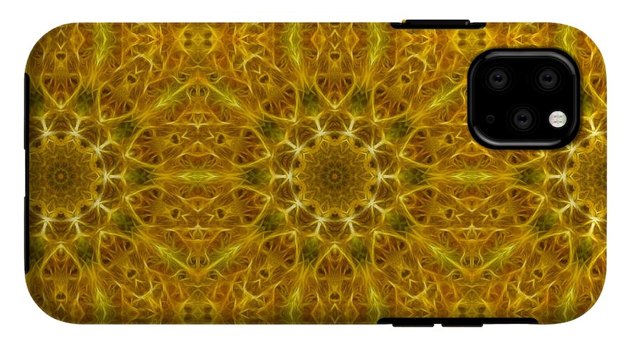 Gold Kaleidoscope - Phone Case