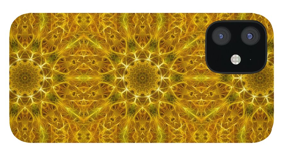 Gold Kaleidoscope - Phone Case