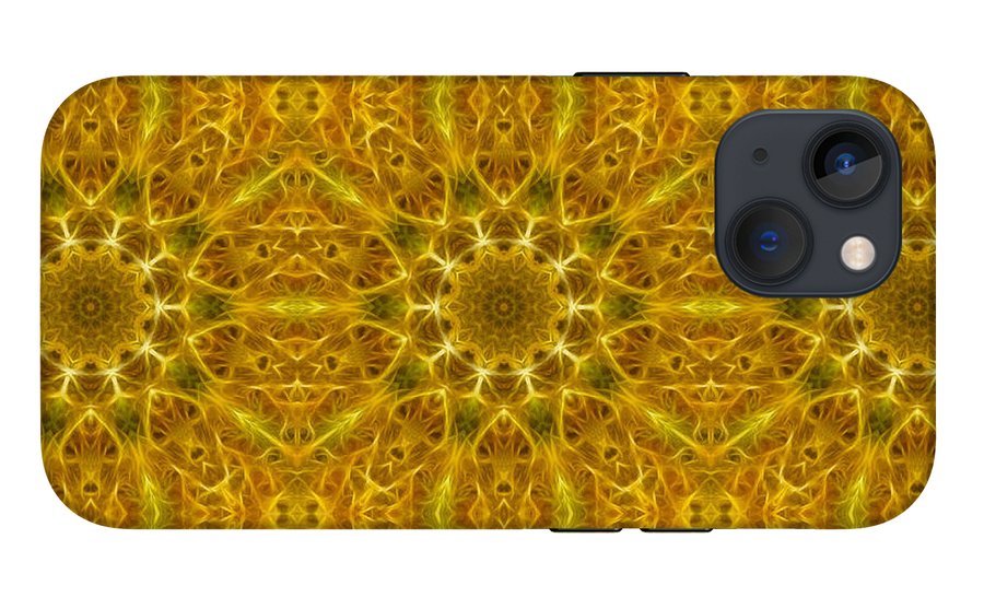 Gold Kaleidoscope - Phone Case