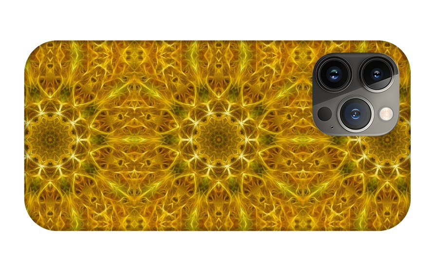 Gold Kaleidoscope - Phone Case