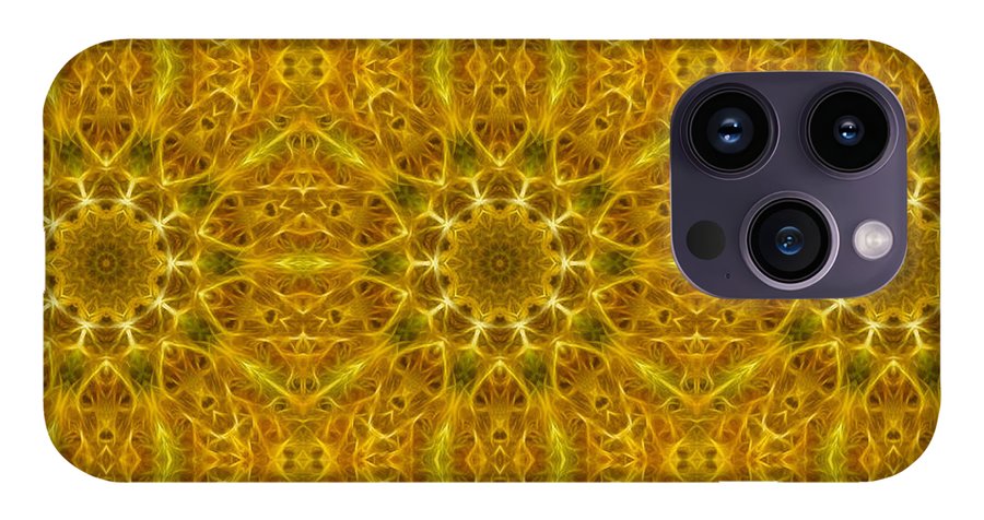 Gold Kaleidoscope - Phone Case