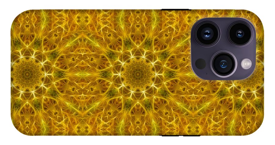 Gold Kaleidoscope - Phone Case