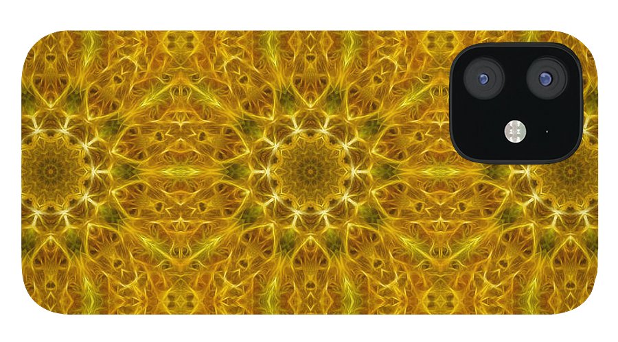 Gold Kaleidoscope - Phone Case