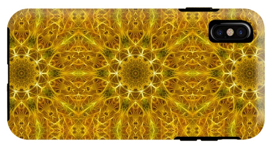 Gold Kaleidoscope - Phone Case
