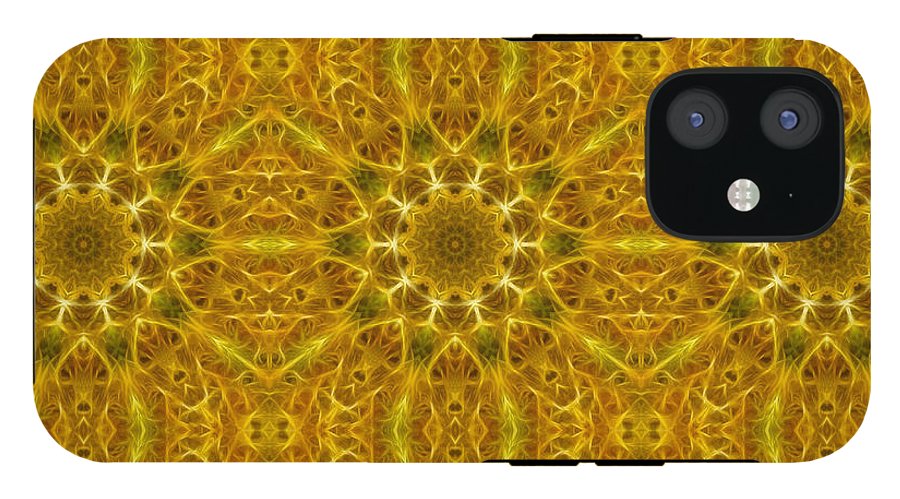 Gold Kaleidoscope - Phone Case