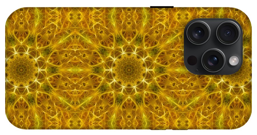 Gold Kaleidoscope - Phone Case
